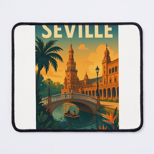 Item preview, Seville Plaza de España Boat Ride at Sunset designed and sold by Places On Earth.