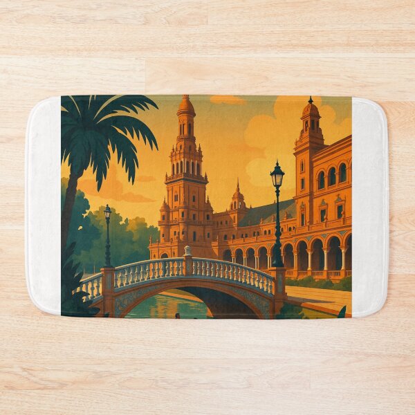 Item preview, Seville Plaza de España Boat Ride at Sunset designed and sold by Places On Earth.