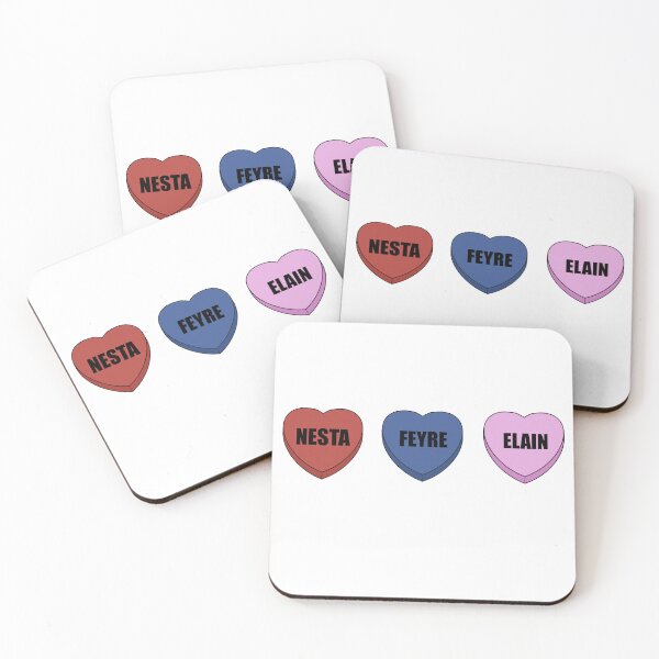 Item preview, Archeron sisters candy hearts designed and sold by Artist Avenue.