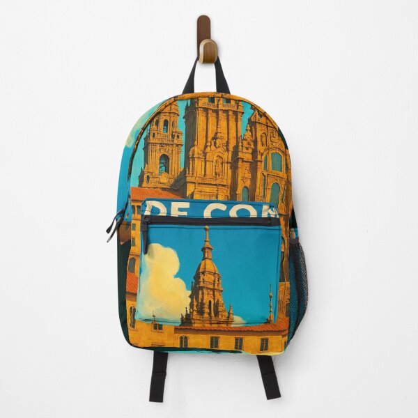 Item preview, Pilgrim Arrival at Santiago de Compostela Cathedral designed and sold by Places On Earth.