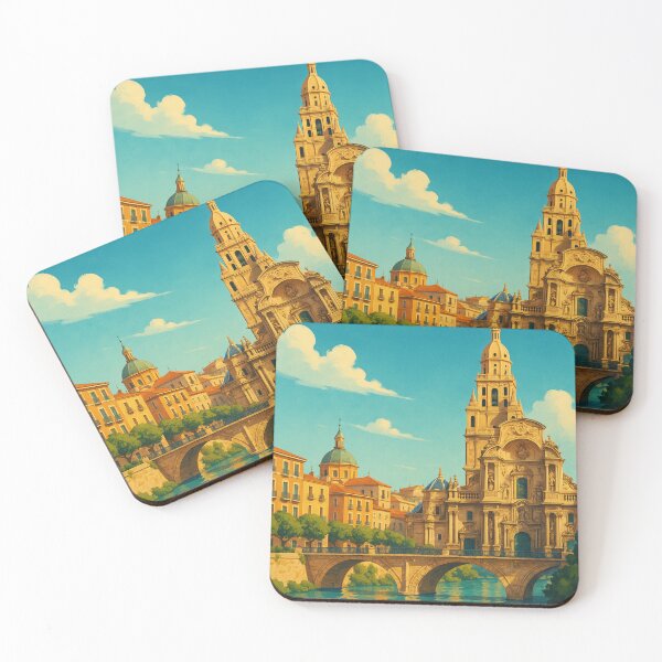 Item preview, Murcia Cathedral Reflections on the Segura River designed and sold by Places On Earth.