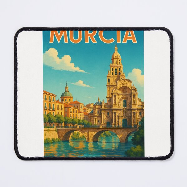 Item preview, Murcia Cathedral Reflections on the Segura River designed and sold by Places On Earth.