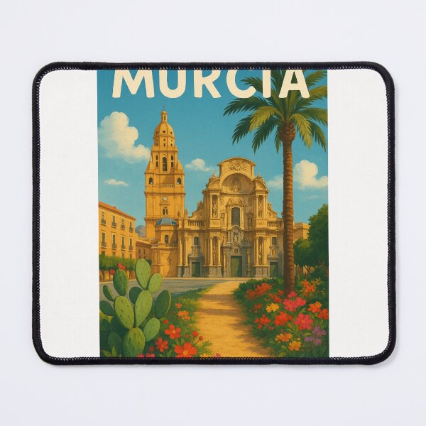 Item preview, Floral Path to the Cathedral of Murcia designed and sold by Places On Earth.