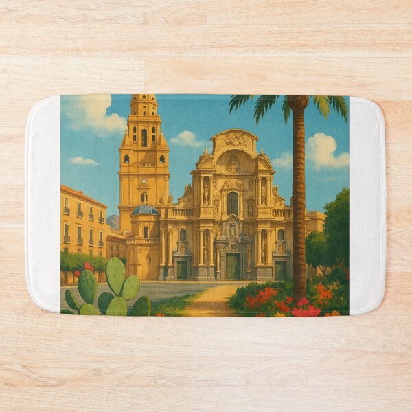 Item preview, Floral Path to the Cathedral of Murcia designed and sold by Places On Earth.