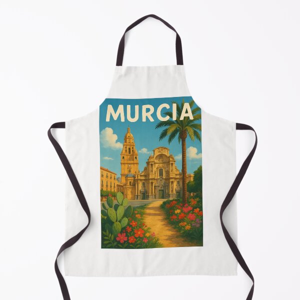 Item preview, Floral Path to the Cathedral of Murcia designed and sold by Places On Earth.