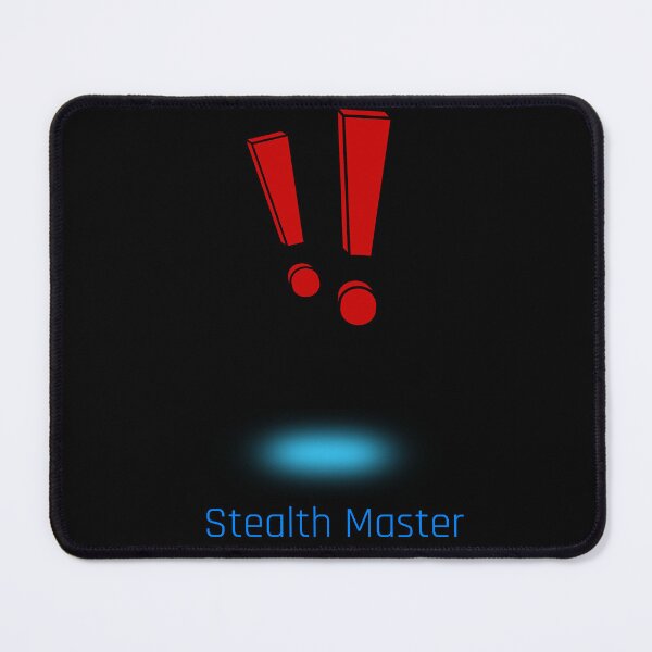 Item preview, MGS Exclamation Stealth Alert T-Shirt with Stealth Master designed and sold by BatonAndInk.