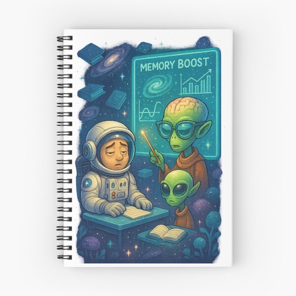Item preview, Galactic Memory Class: Alien vs. Sleepy Human designed and sold by HEERMANArt.