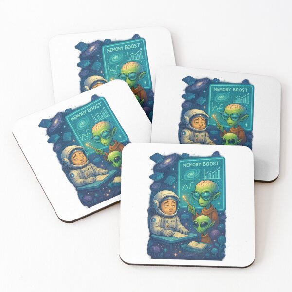 Item preview, Galactic Memory Class: Alien vs. Sleepy Human designed and sold by HEERMANArt.