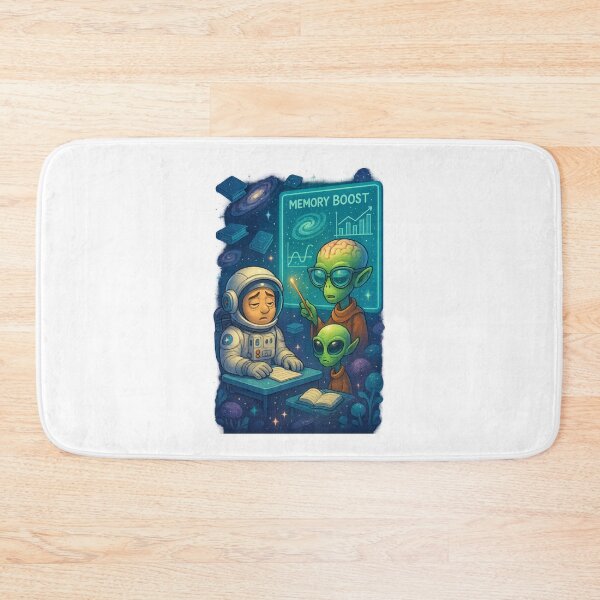 Item preview, Galactic Memory Class: Alien vs. Sleepy Human designed and sold by HEERMANArt.