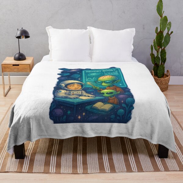 Item preview, Galactic Memory Class: Alien vs. Sleepy Human designed and sold by HEERMANArt.