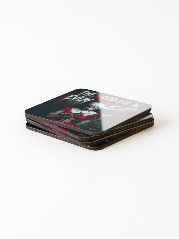 Thumbnail 4 of 5, Coasters (Set of 4), Gothic Rocker Nun Santa Devil designed and sold by VoodooStore.
