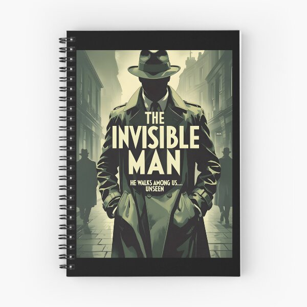 Item preview, A Vintage Poster of The Invisible Man - H.G. Wells designed and sold by GoodOldVintage.