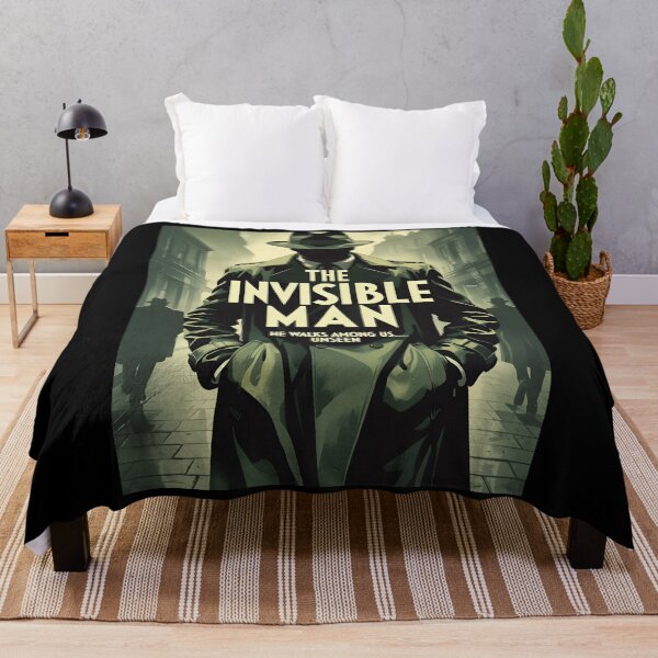Item preview, A Vintage Poster of The Invisible Man - H.G. Wells designed and sold by GoodOldVintage.