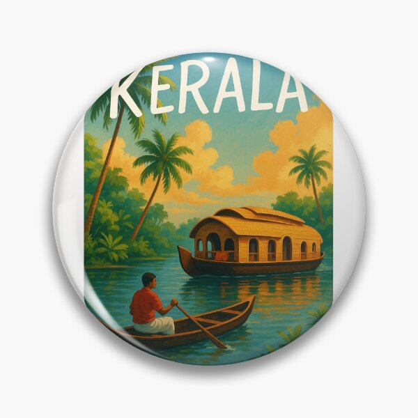 Item preview, Morning Calm on Kerala’s Backwater Channels designed and sold by Places On Earth.