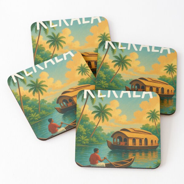 Item preview, Morning Calm on Kerala’s Backwater Channels designed and sold by Places On Earth.