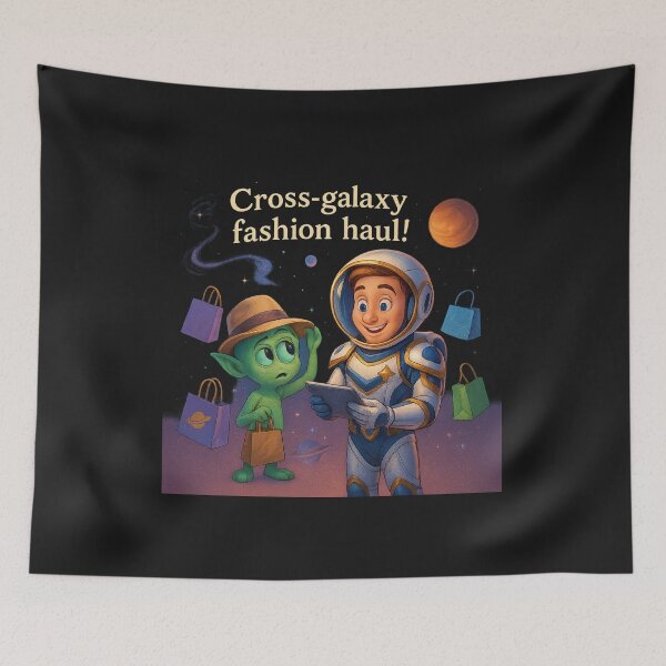Item preview, Interplanetary Online Shopping Spree designed and sold by HEERMANArt.