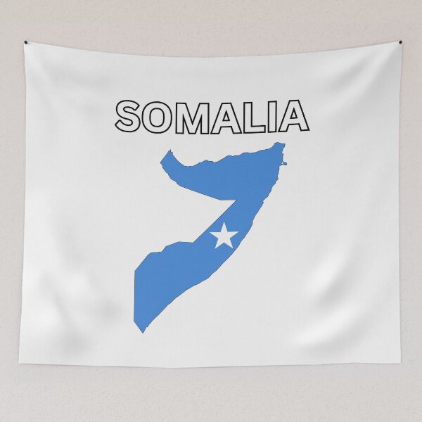 Item preview, Somalia Flag Map designed and sold by atomstartup.