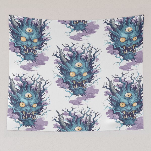 Item preview, Shapeshifting Obake Yokai Art designed and sold by bapupa.