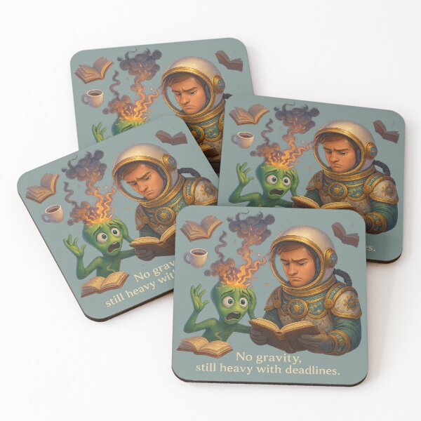 Item preview, Zero-G Study Squad designed and sold by HEERMANArt.