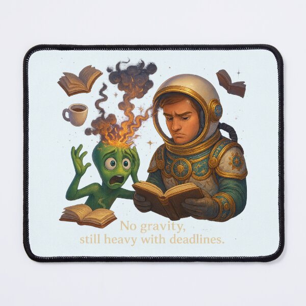 Item preview, Zero-G Study Squad designed and sold by HEERMANArt.