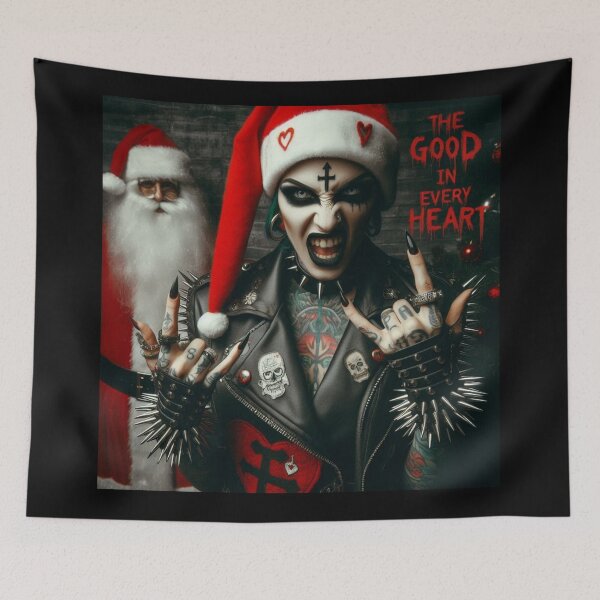 Item preview, Gothic Punk Santa Devil Horns designed and sold by Voodoo Store Paranormal Collections.