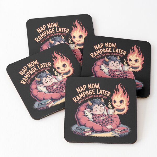 Item preview, Infernal Nap Mode designed and sold by NoFleshSupply.