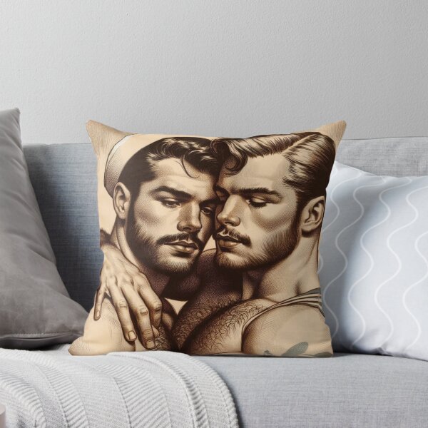 Item preview, 1940s Vintage Sailors "Brothers In Arms" San Francisco Tom of Finland Tribute Gay Pride Graphic Design designed and sold by ItsAKinkThing.