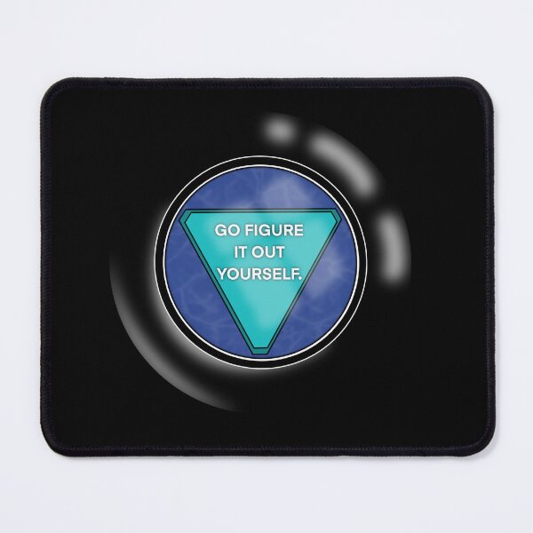 Item preview, Magic 8 Ball — Go Figure It Out Yourself. designed and sold by Brett Winn Art.