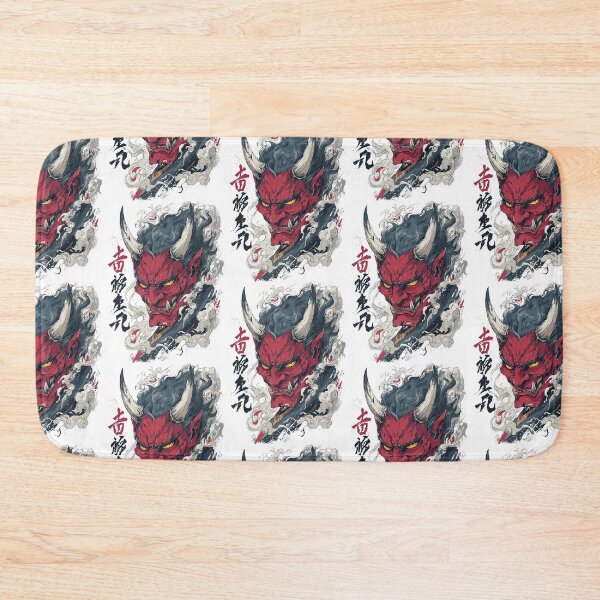 Item preview, Fearsome Japanese Oni Demon Art designed and sold by bapupa.