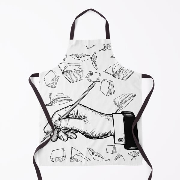 Item preview, Vintage Hand Drawing with Pencil and Books – Sketch Style Literary Art for Writers & Book Lovers. designed and sold by Kabootri.