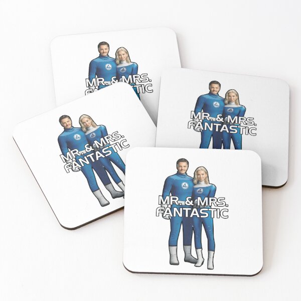 Item preview, Superhero Couple in Blue – Love & Powers United designed and sold by LoomisDreams.