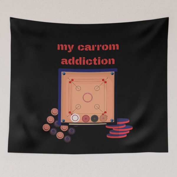Item preview, My carrom addiction and carrom table designed and sold by DżodżoJoy.