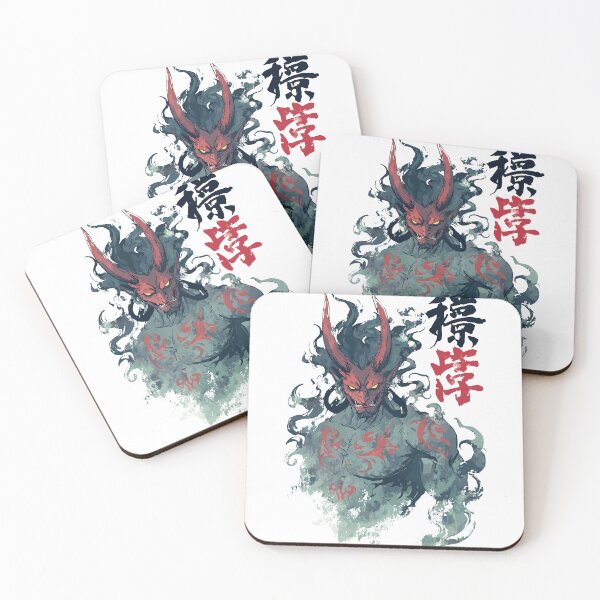 Item preview, Mythical Japanese Oni Demon Art designed and sold by bapupa.