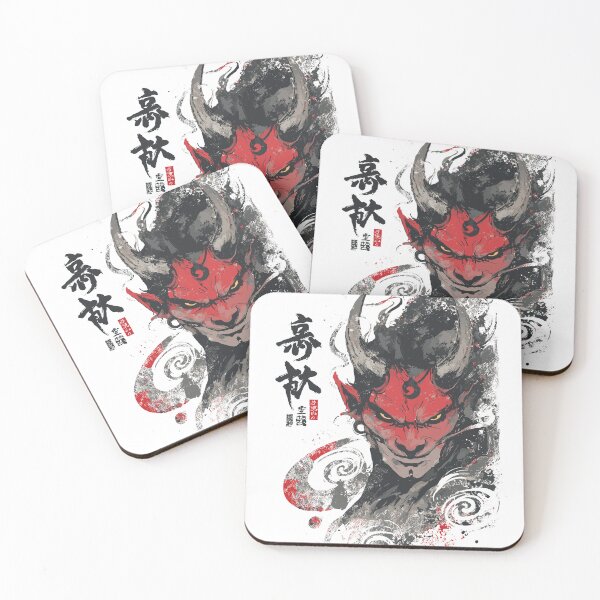 Item preview, Powerful Japanese Oni Demon Art designed and sold by bapupa.