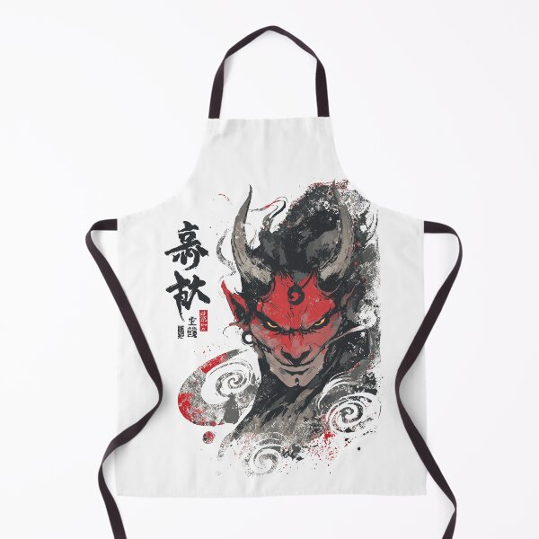 Item preview, Powerful Japanese Oni Demon Art designed and sold by bapupa.