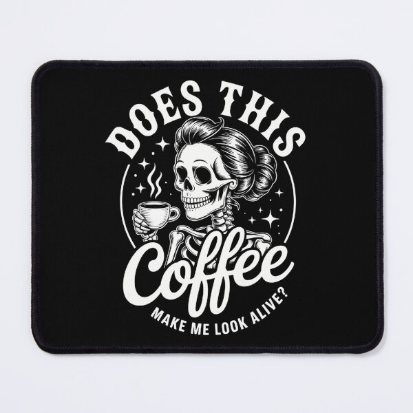 Item preview, Coffee Lovers Caffeine Funny Humor Skeleton designed and sold by Sea4Adventures.