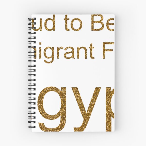 Item preview, PROUD TO BE AN IMMIGRANT FROM EGYPT SEQUIN designed and sold by TheIconSmith.
