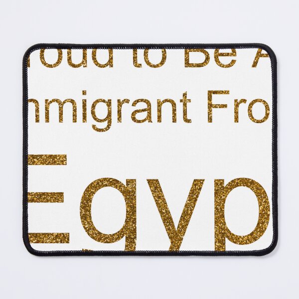 Item preview, PROUD TO BE AN IMMIGRANT FROM EGYPT SEQUIN designed and sold by TheIconSmith.