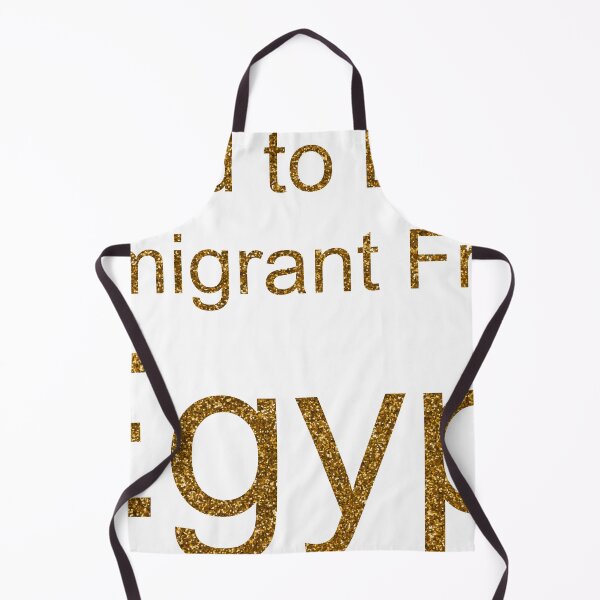 Item preview, PROUD TO BE AN IMMIGRANT FROM EGYPT SEQUIN designed and sold by TheIconSmith.