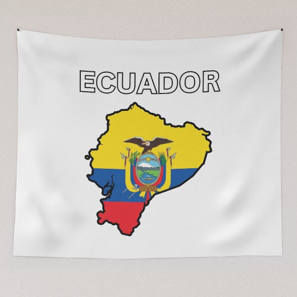Item preview, Ecuador Flag Map designed and sold by atomstartup.