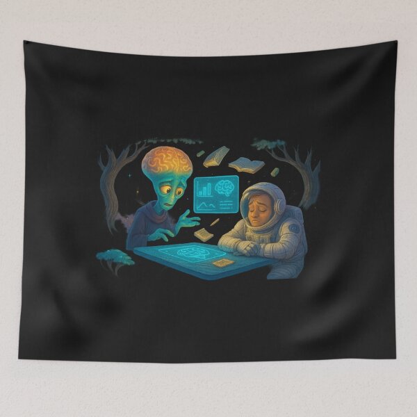 Item preview, Galactic Brain Boost designed and sold by HEERMANArt.