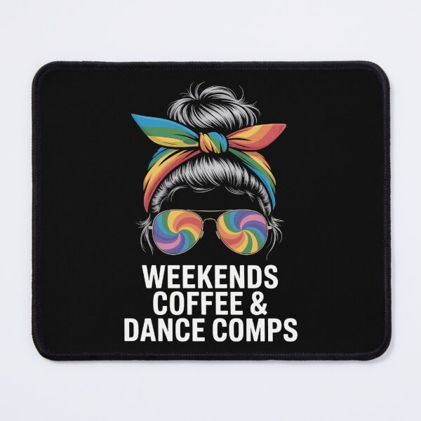 Item preview, Coffee Lovers Dance Comps Dance Competition Funny Cheer designed and sold by Sea4Adventures.