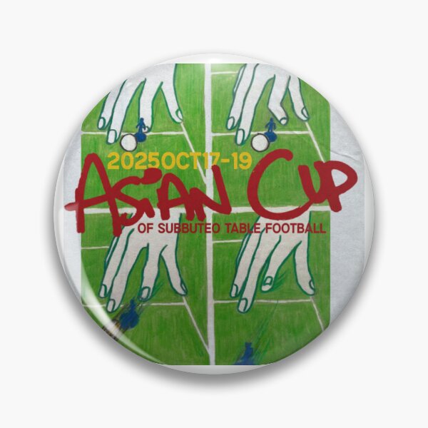 Item preview, 2025 Asian Cup of Subbuteo Table Football Poster designed and sold by ajebec.