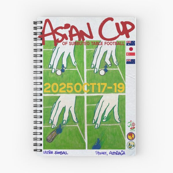 Item preview, 2025 Asian Cup of Subbuteo Table Football Poster designed and sold by ajebec.