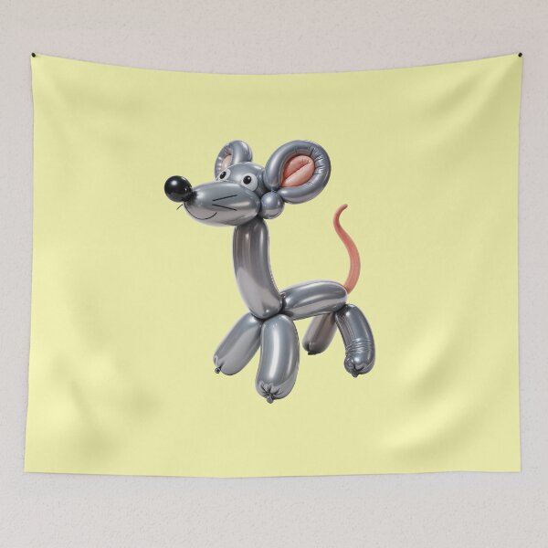 Item preview, Rat silver balloon designed and sold by HiresFilm.