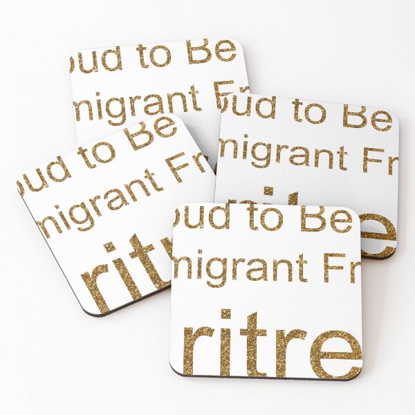 Item preview, PROUD TO BE AN IMMIGRANT FROM ERITREA SEQUIN designed and sold by TheIconSmith.