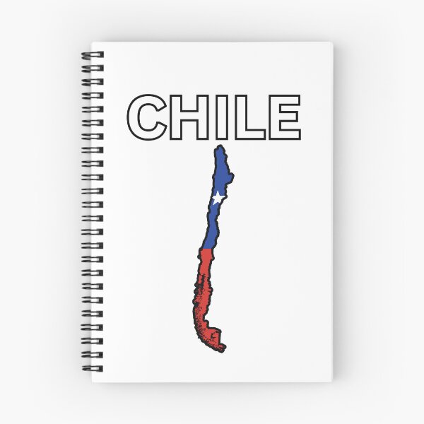 Item preview, Chile flag map designed and sold by atomstartup.