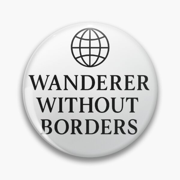 Item preview, Wanderer Without Borders – Minimalist Travel Typography designed and sold by Fawaz-8.