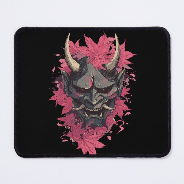 Item preview, Demonic Japanese Oni Mask designed and sold by bapupa.