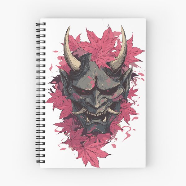 Item preview, Demonic Japanese Oni Mask designed and sold by bapupa.